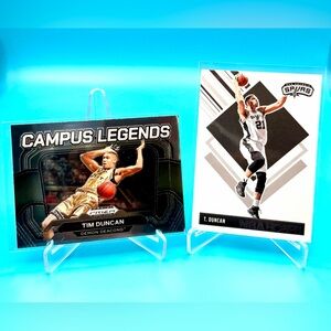 🔥Tim Duncan Lot! 🔥Silver Campus Legends Demons Deacons + NBA Hoops Tribute!🤩